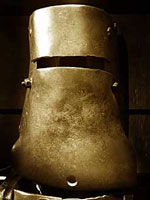 Ned Kelly's armour used at the siege of Glenrowan. Dan Kelly, Steve Hart and Joe Byrne all donned similar armour.